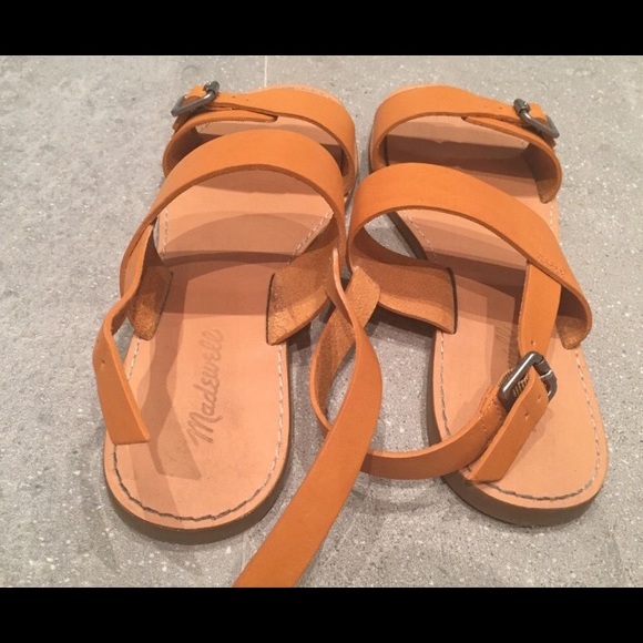 MADEWELL BUCKLED SANDALS. - Picture 4 of 5